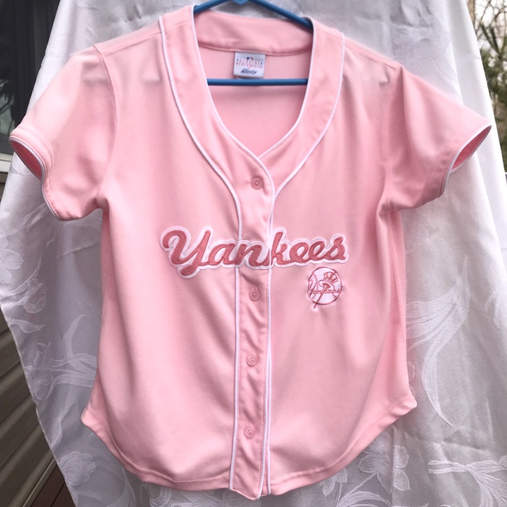MLB Women’s Pink New York Yankees Jersey